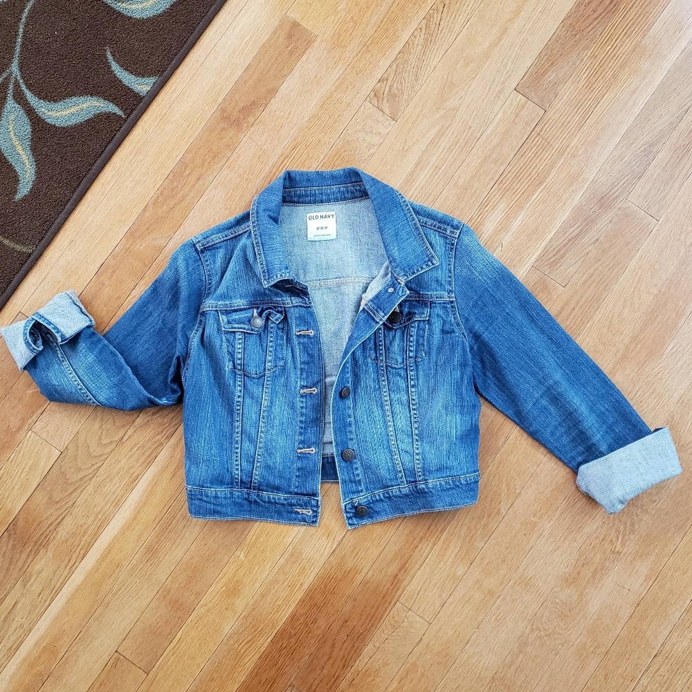 Old Navy Cropped Jean Jacket